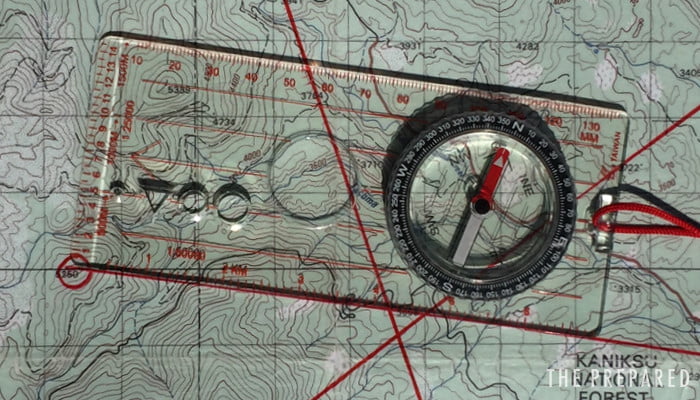 Learn map and compass survival