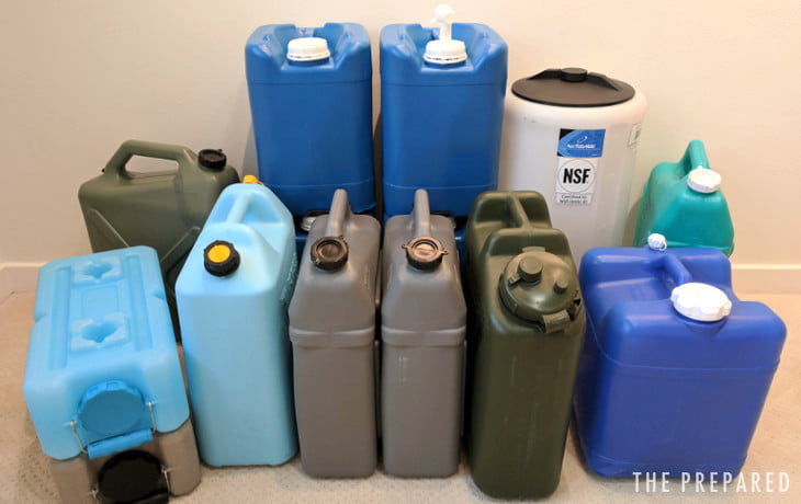 Best emergency water storage containers review