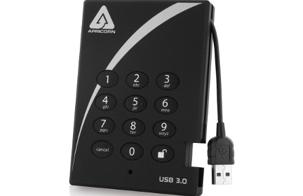 Apricon Aegis Padlock 1TB 256-bit USB Drive