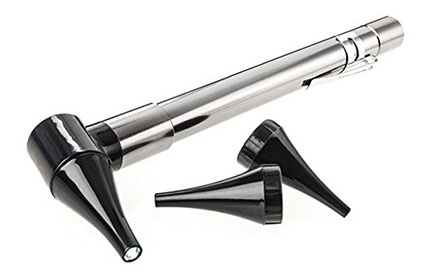 Stainless LED Pocket Otoscope