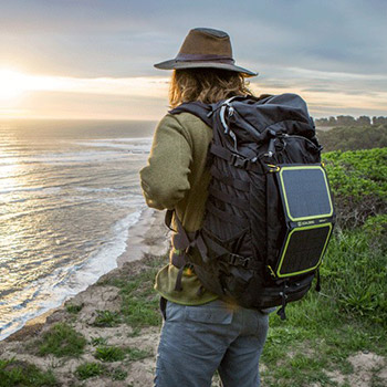 backpack hiking camping solar charger review