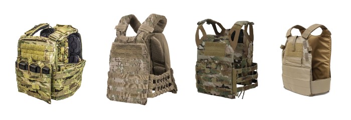 types of tactical armor plate carriers for civilians