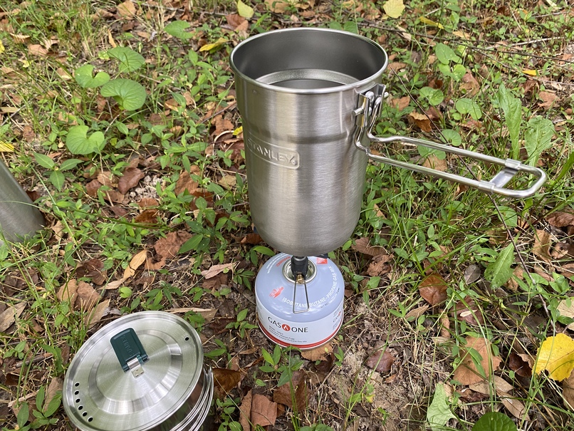 Stanley pot on BRS stove