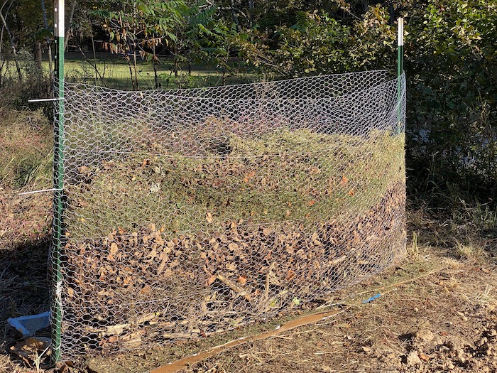 Compost pile