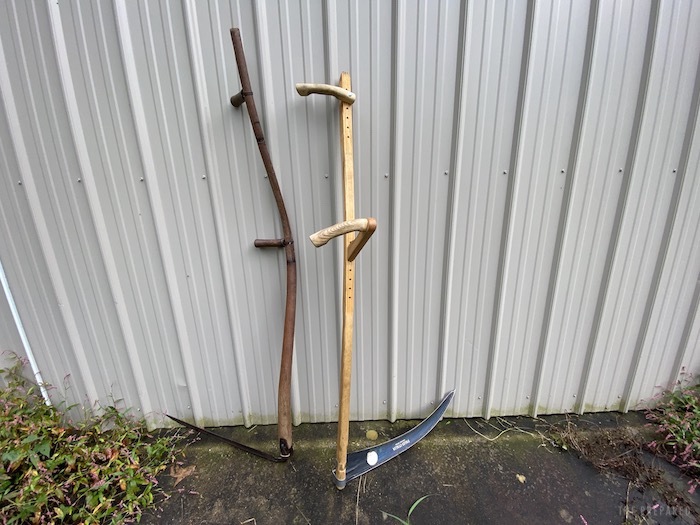 American scythe vs. Euro scythe