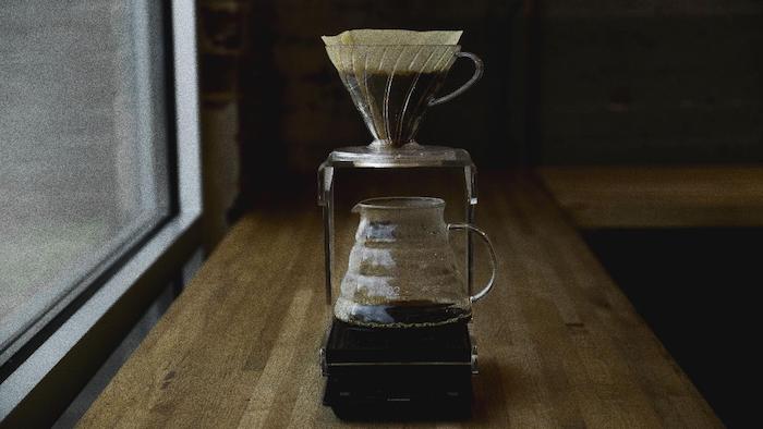 Pourover coffee