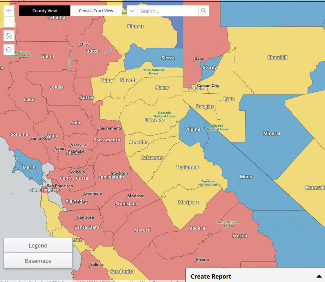 FEMA map